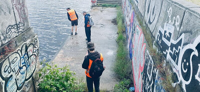 Ūdensmalu izpēte lauka studiju kursā “Lauka metodes ģeozinātnēs II”